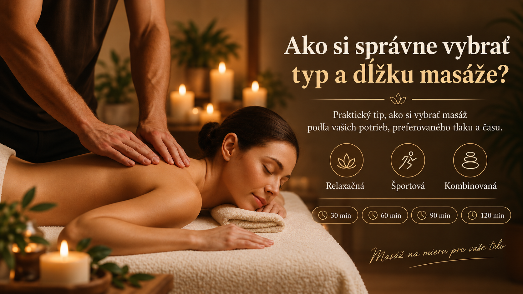 So wählen Sie die passende Massagedauer